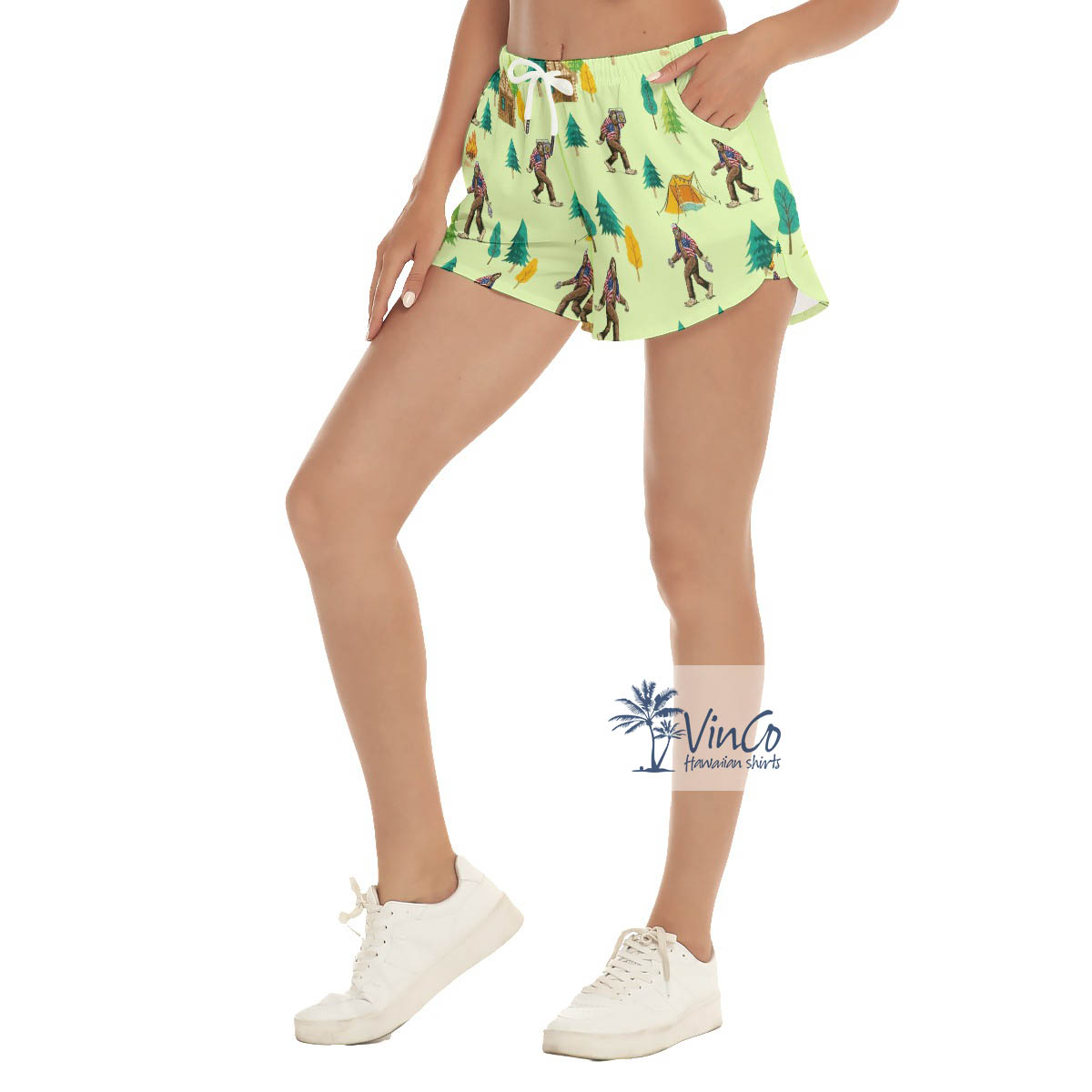 Cool Bigfoot Beach Shorts For Women