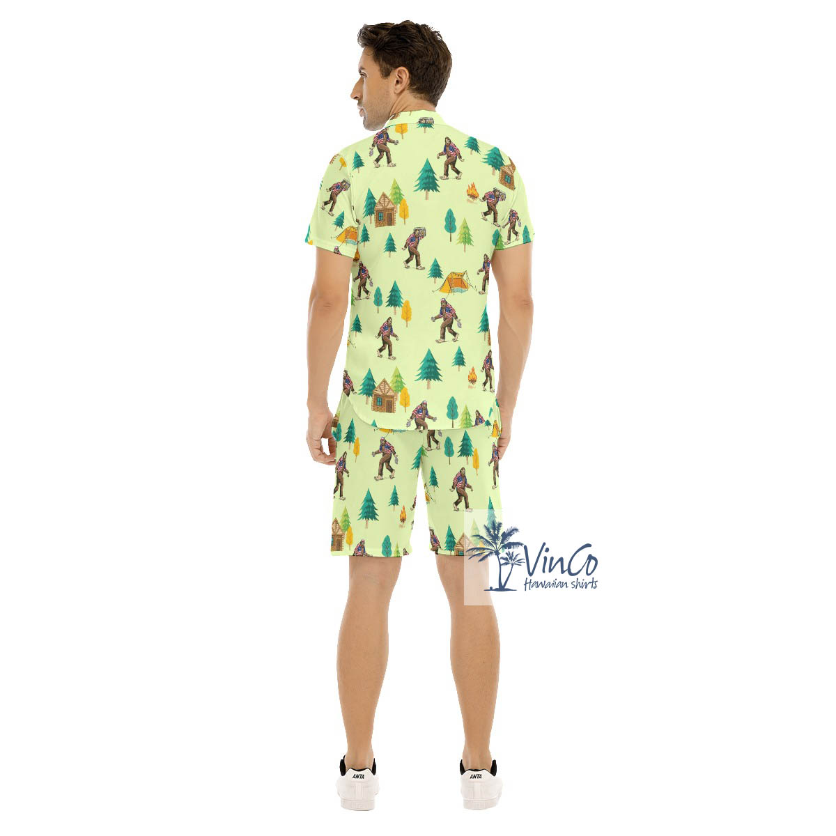 Legend Bigfoot Camping Shirt Set For Men