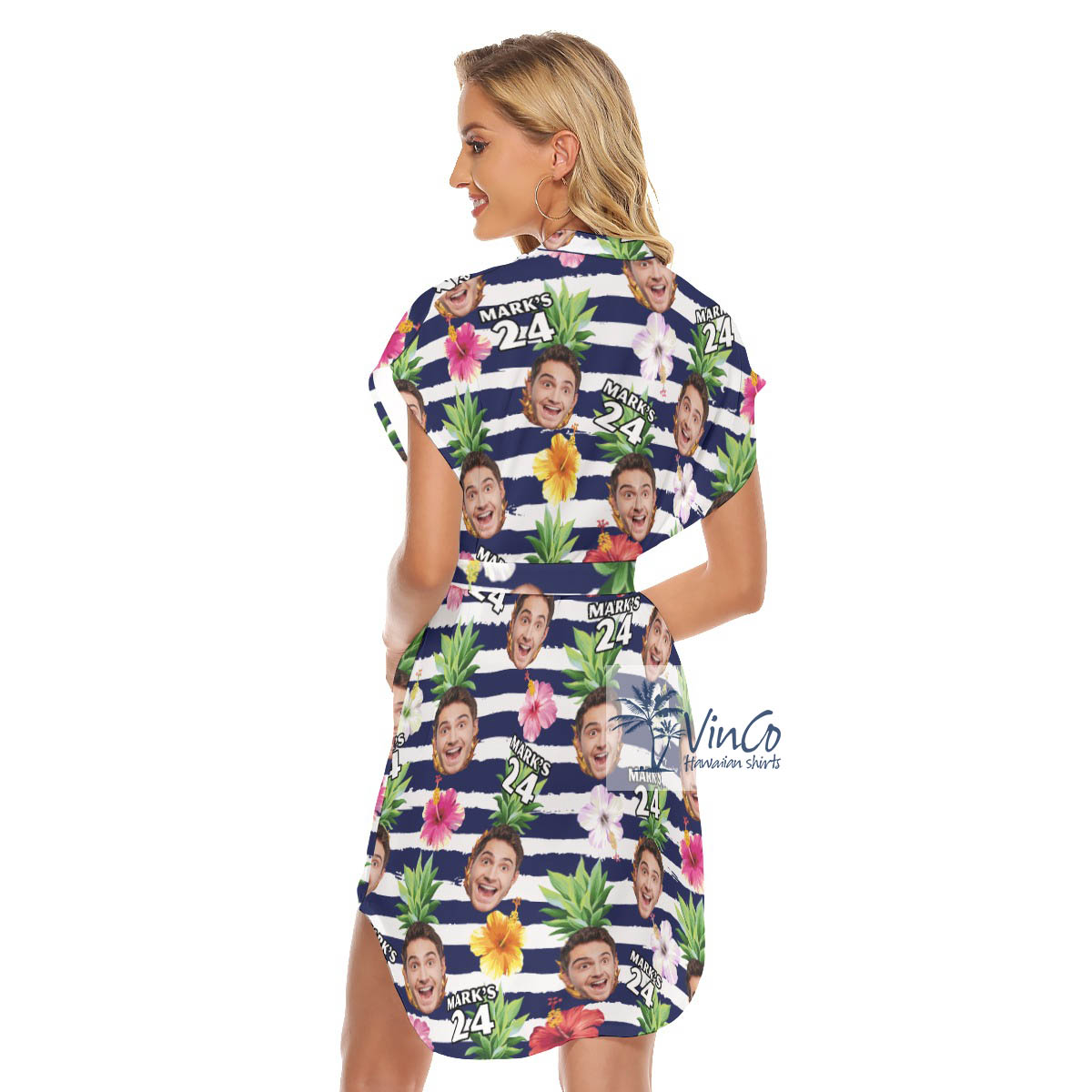 Personalize Birthday Gift Hawaiian Dress For Women