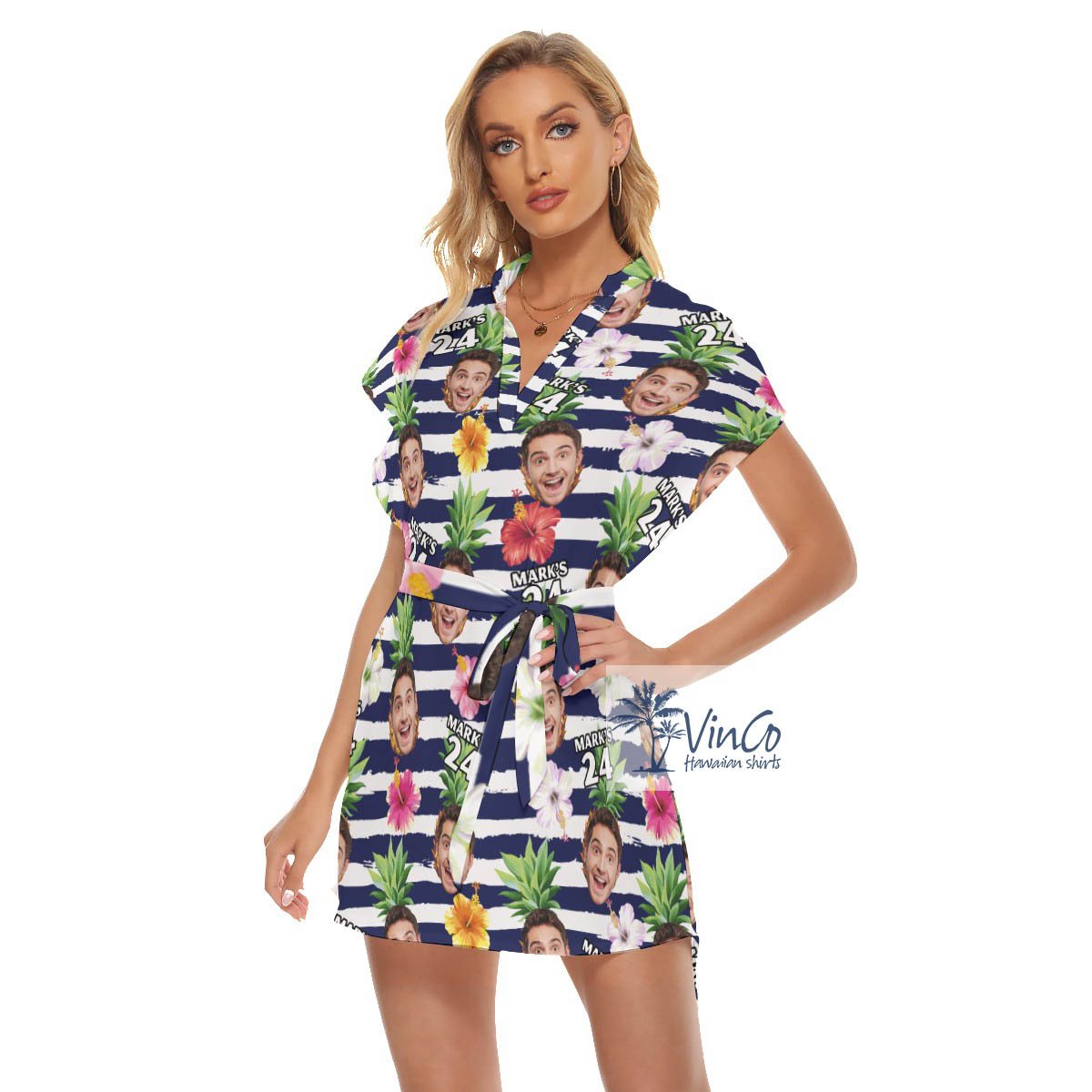 Personalize Birthday Gift Hawaiian Dress For Women