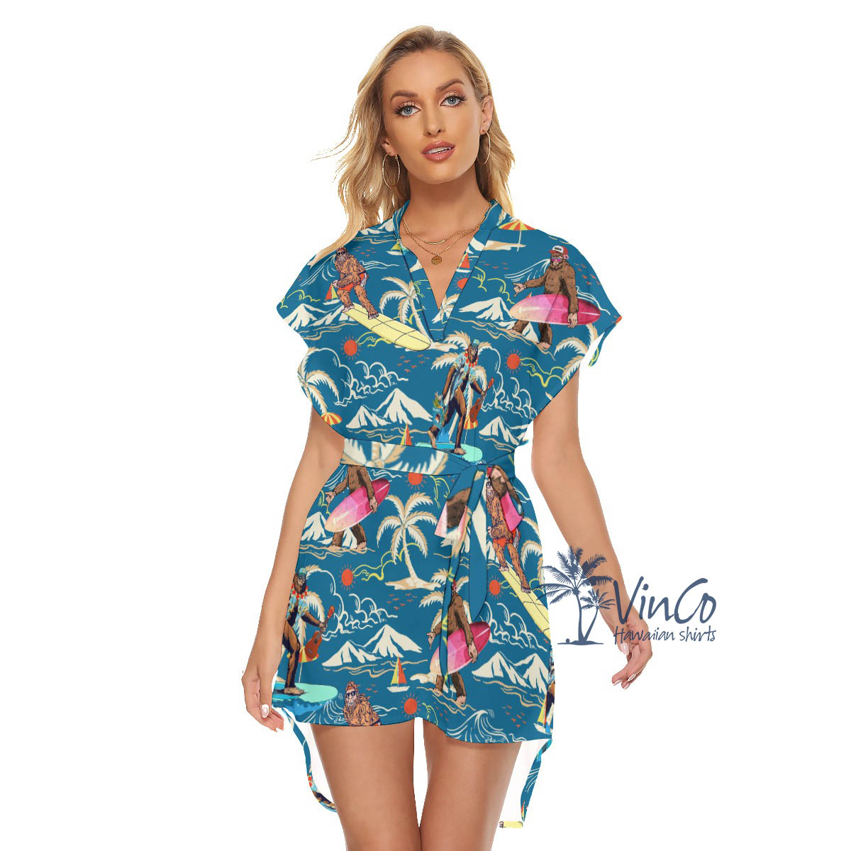 Bigfoot Summer Aloha Dress For Women - variant image 1