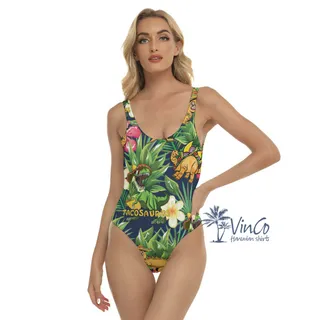 Tacosaurus Tropical Women's Hawaiian Swimwear