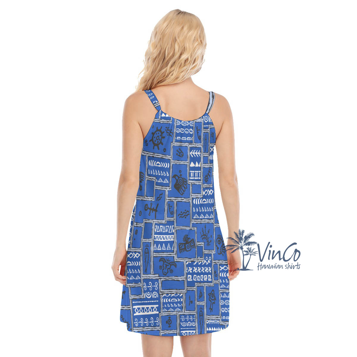 Vintage Aloha Dress With Ethnic Style