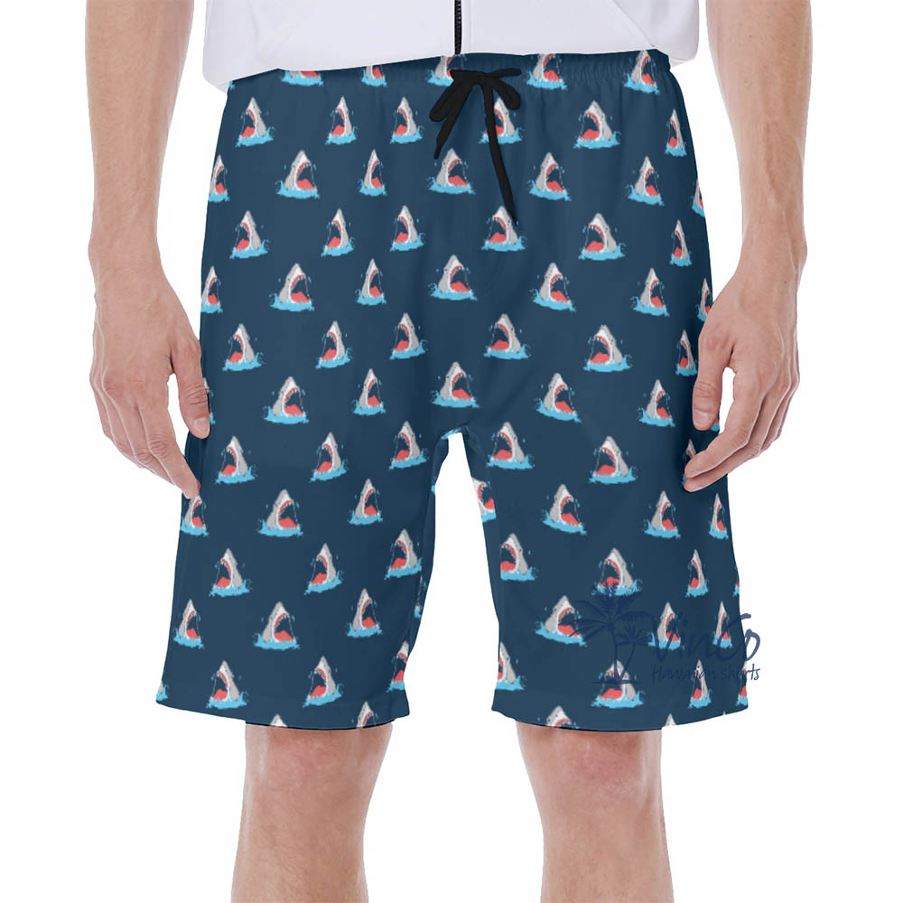 Funny Shark Summer Swim Shorts For Men - variant image 1