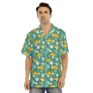 Funny Tacosaurus Hawaiian Shirt