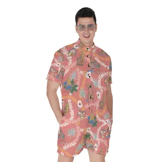 Hawaii Landscape Men's Romper