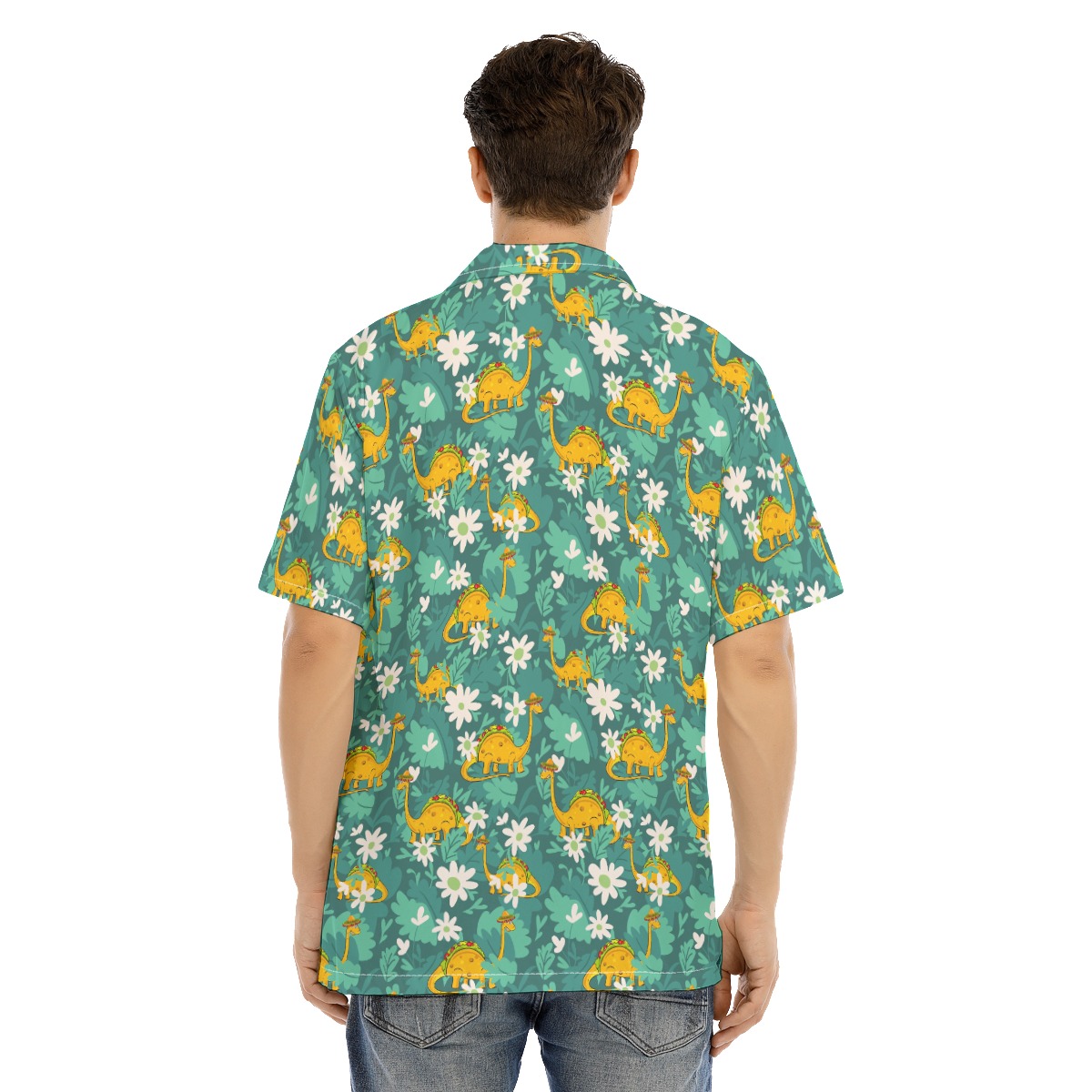Funny Tacosaurus Hawaiian Shirt