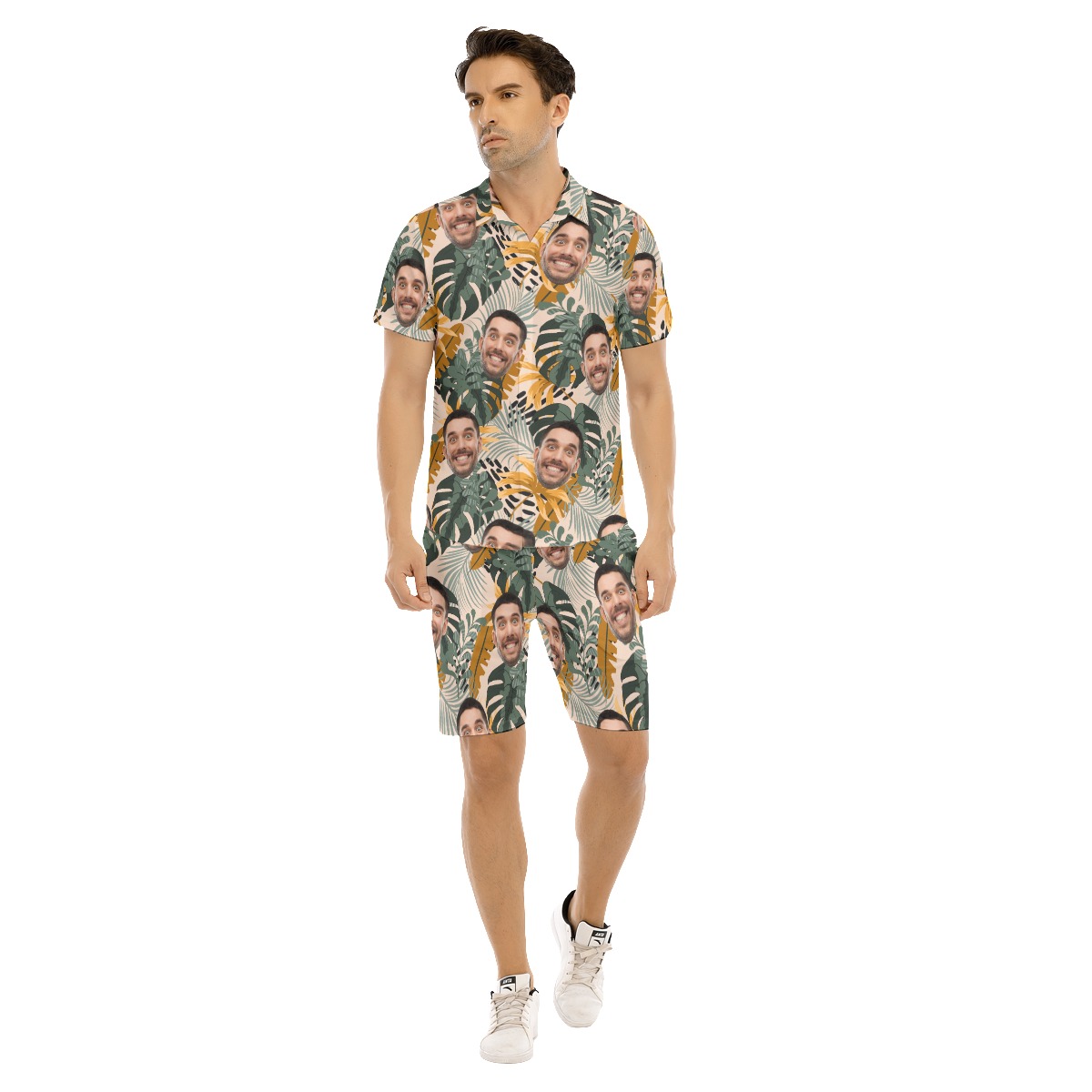 Personalized Hawaii Shirt With Faces For Men - variant image 1
