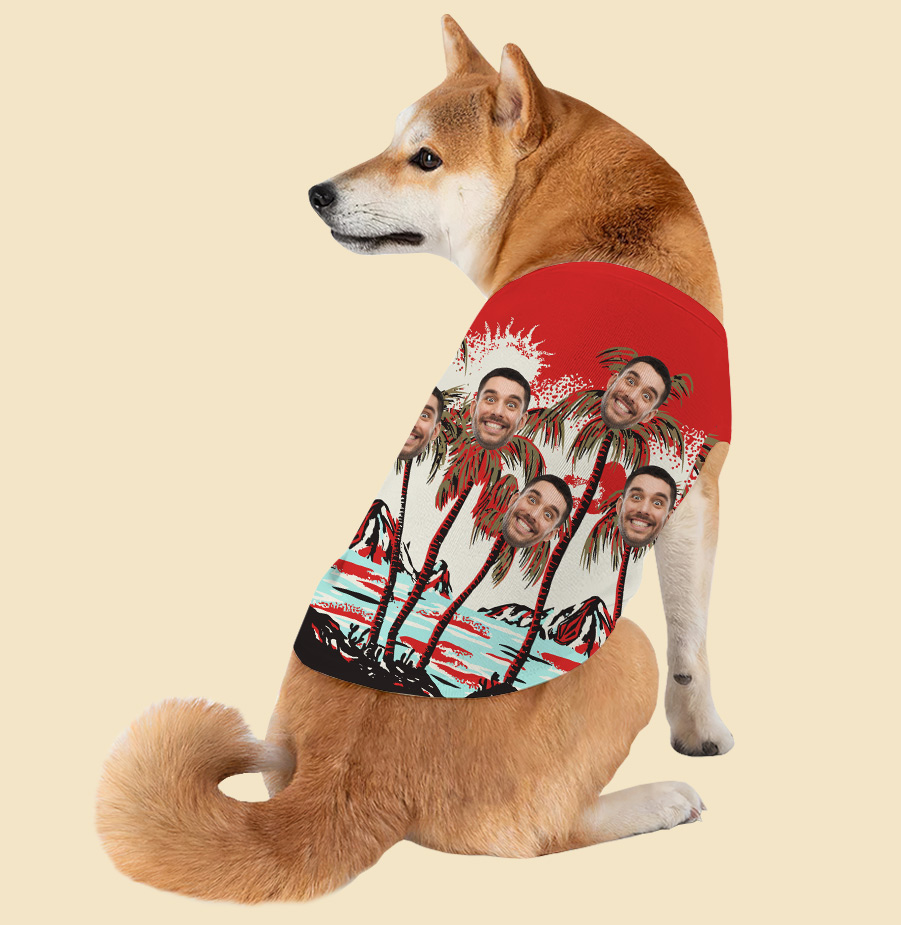 Personalized Faces Hawaiian Shirt For Pet - variant image 1