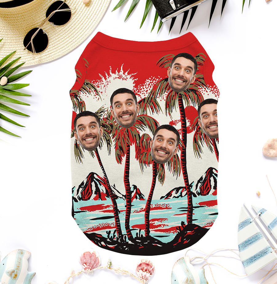 Personalized Faces Hawaiian Shirt For Pet