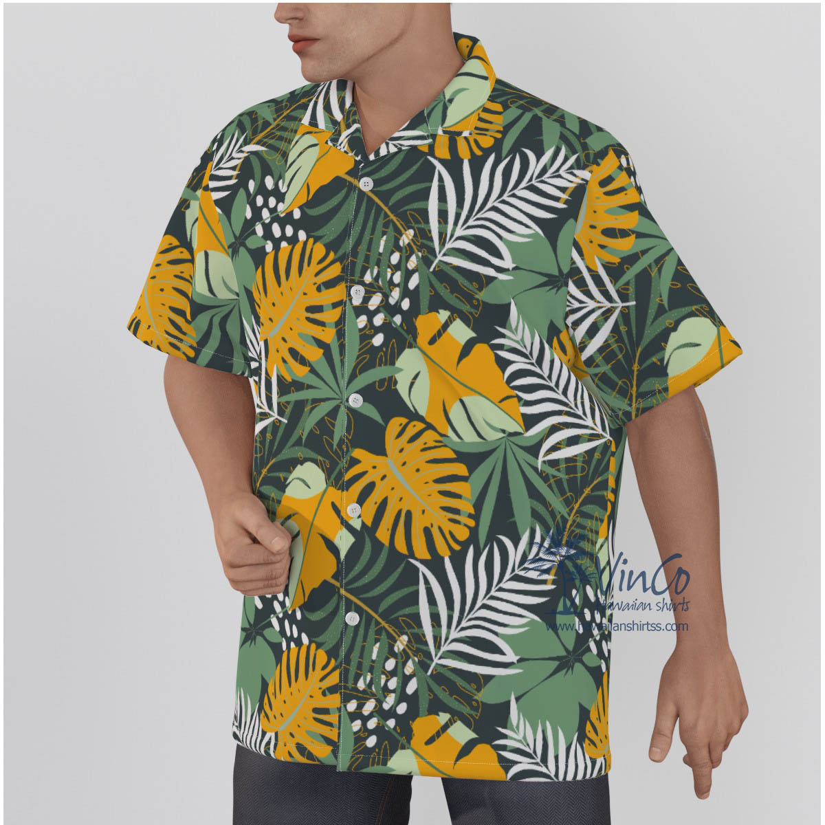 Tropical Men's Cotton Hawaiian Shirts