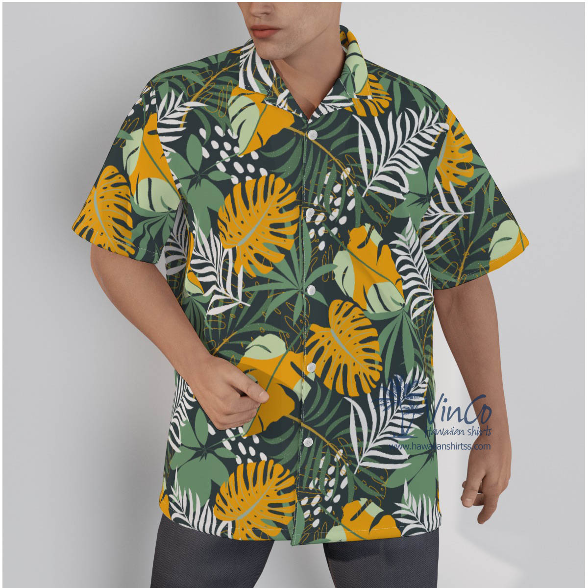 Tropical Men's Cotton Hawaiian Shirts