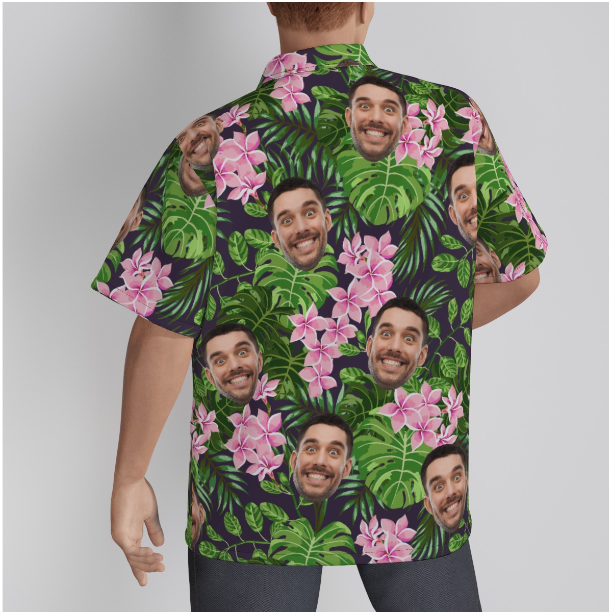Tropical Custom Hawaiian Shirt With Multiple Faces