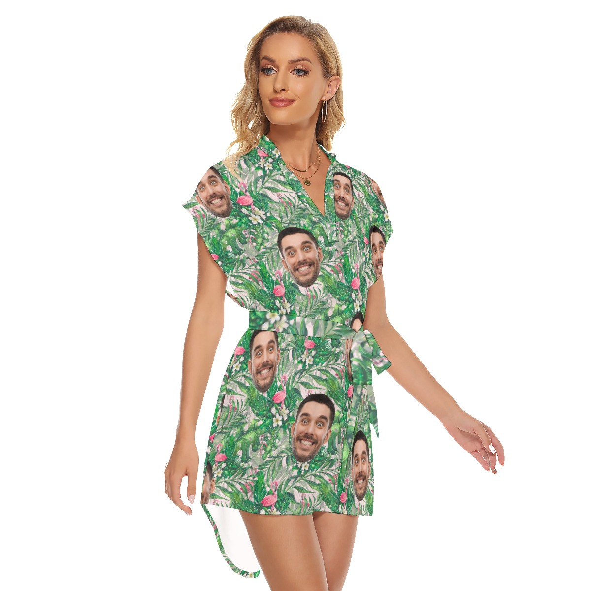 Personalized Hawaiian Dresses With Face