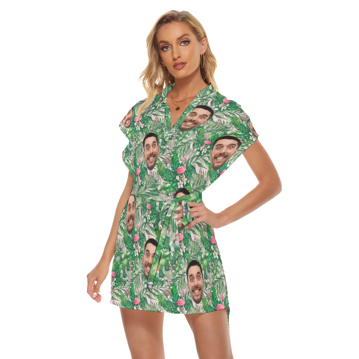 Personalized Hawaiian Dresses With Face