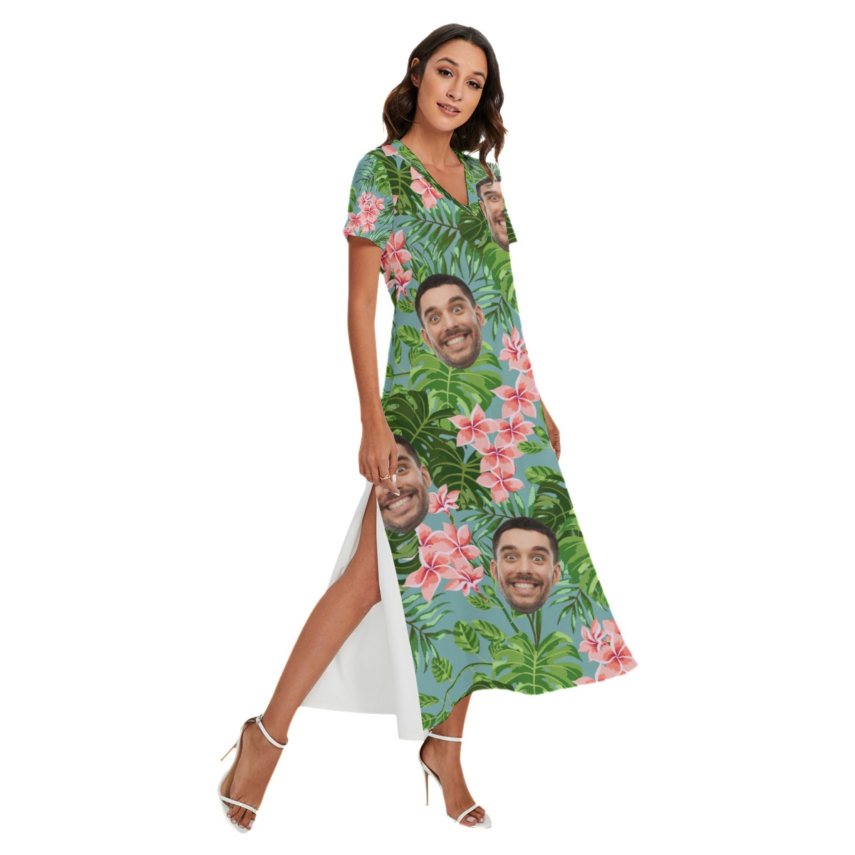 Women's Custom Summer Hawaiian Dresses - variant image 1