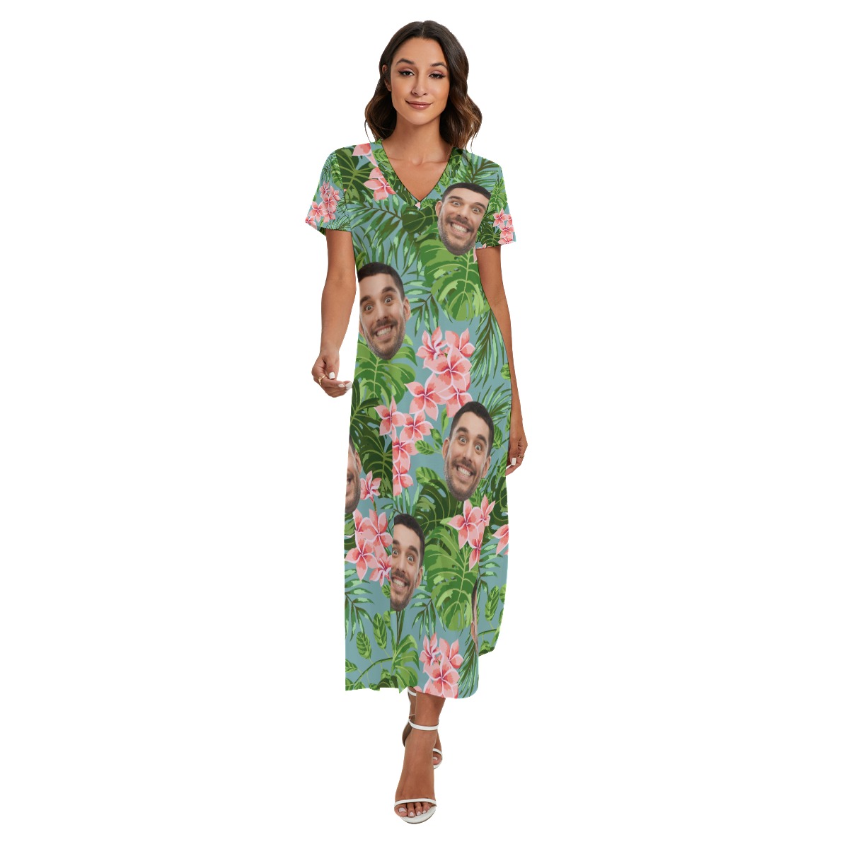 Women's Custom Summer Hawaiian Dresses
