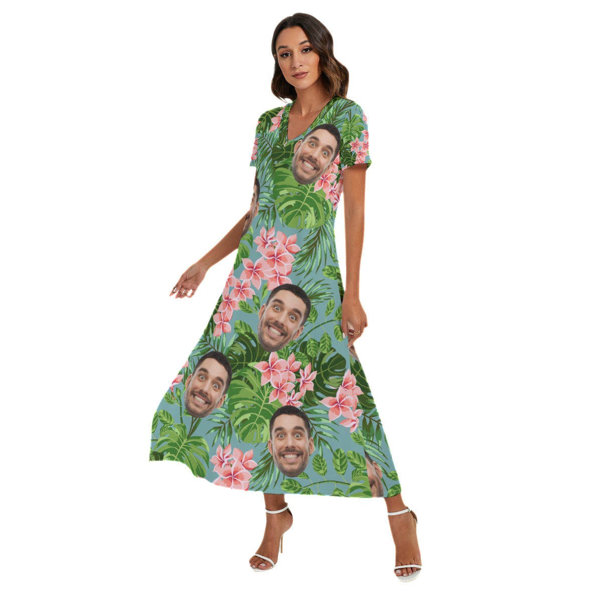 Women's Custom Summer Hawaiian Dresses