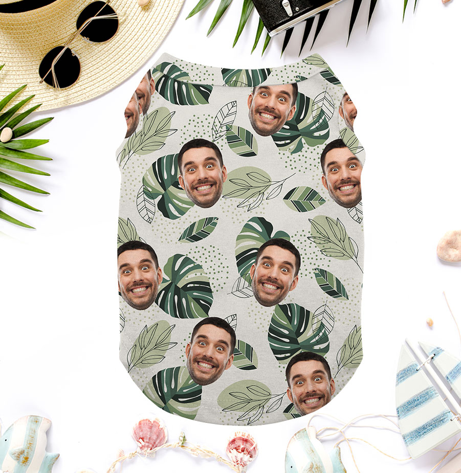 Custom Face Owner Dog's Hawaiian Shirt