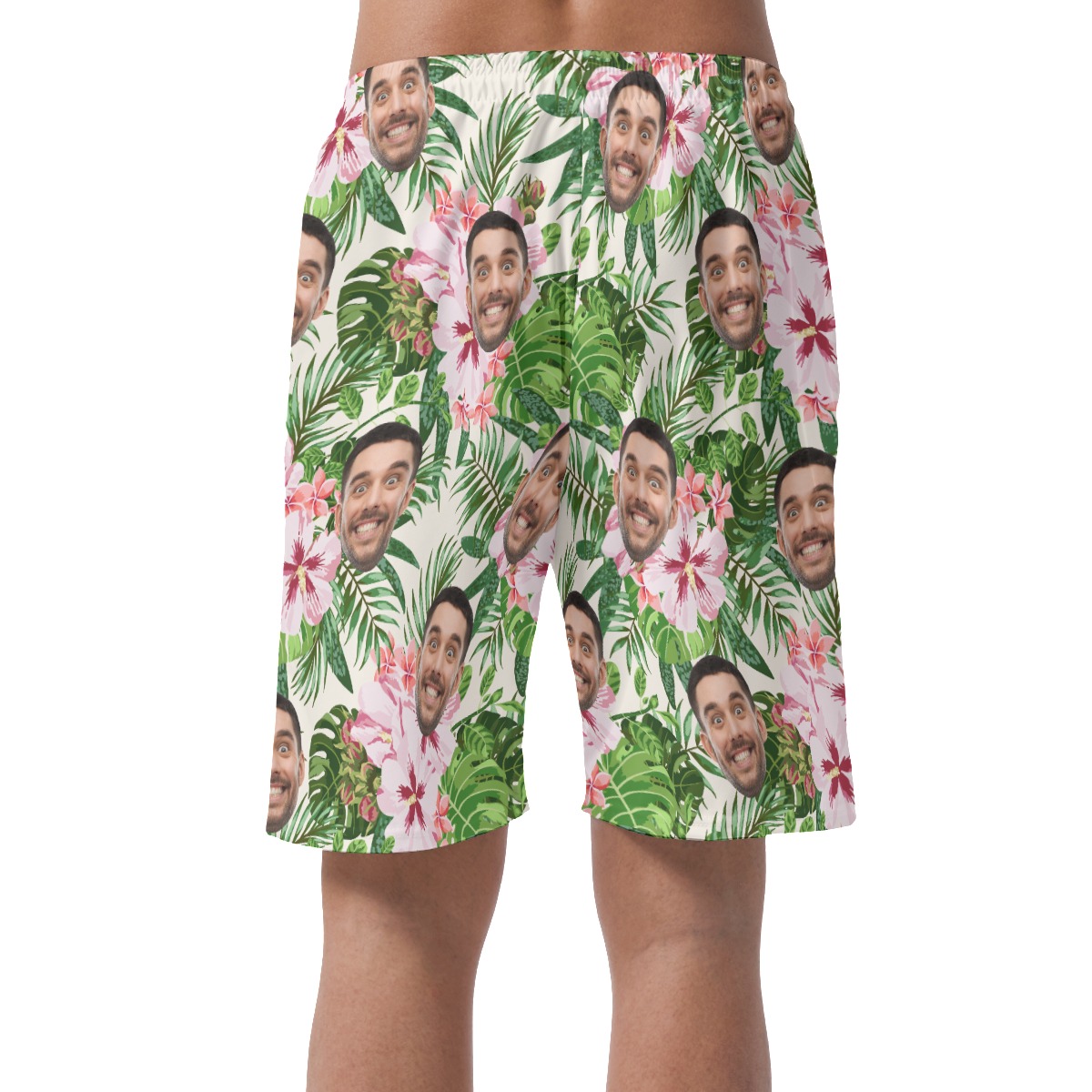Custom Face Men's Shorts For Summer