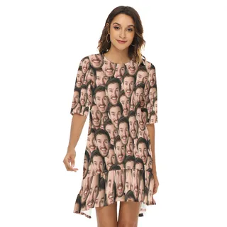 Funny Custom Hawaiian Dress With Face Review