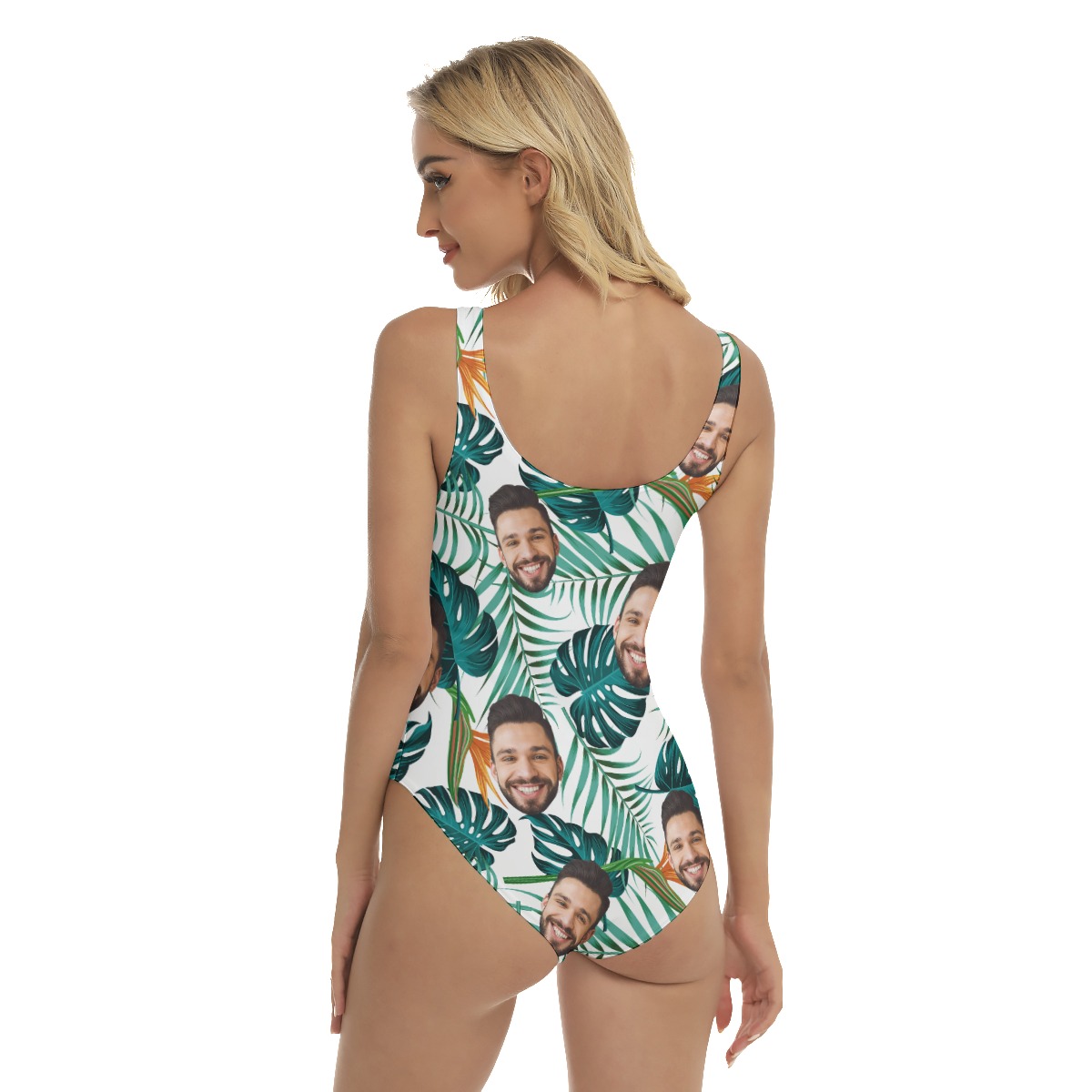 Cool Custom Multiple Faces Hawaiian One Piece