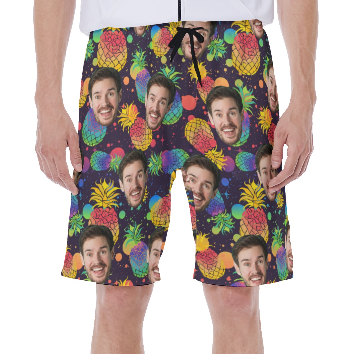 Pride Month LGBT Swim Trunks With Custom Face - variant image 1