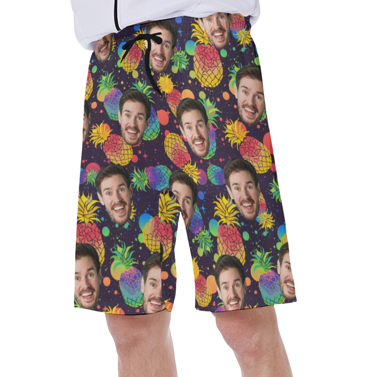 Pride Month LGBT Swim Trunks With Custom Face