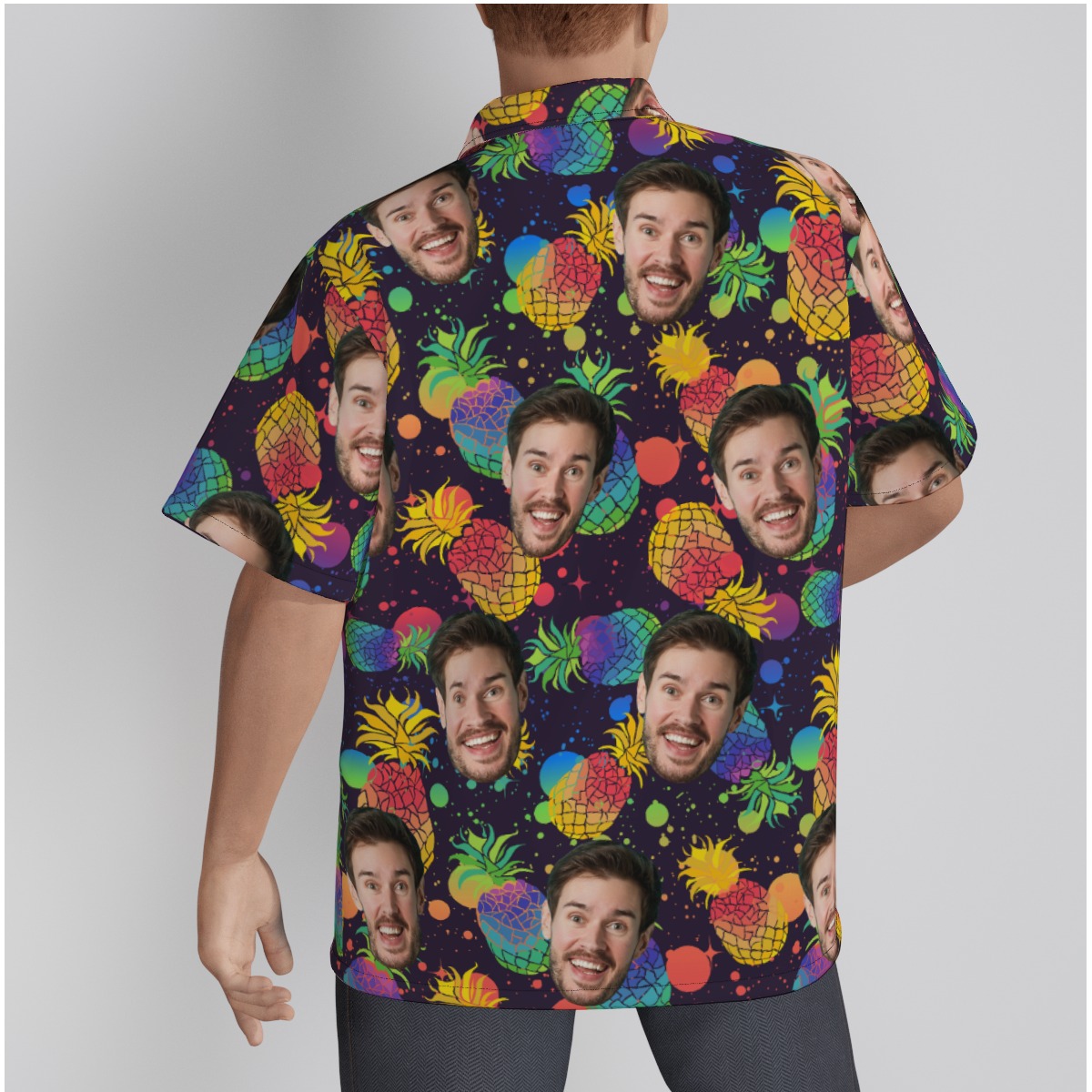 LGBT Community Custom Face Pineapple Hawaiian Shirt