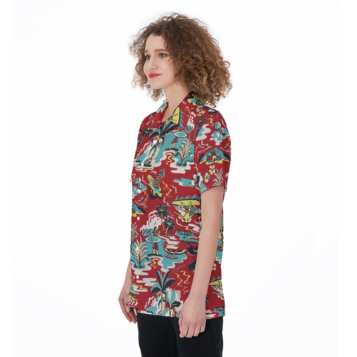 Amazing Aloha Life Red Hawaiian Shirt For Women