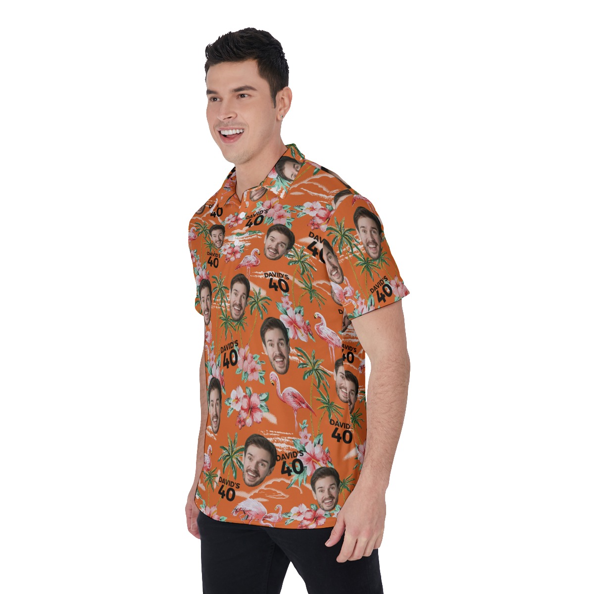 Unique Custom Birthday Polo Shirt With Beach Themed And Face