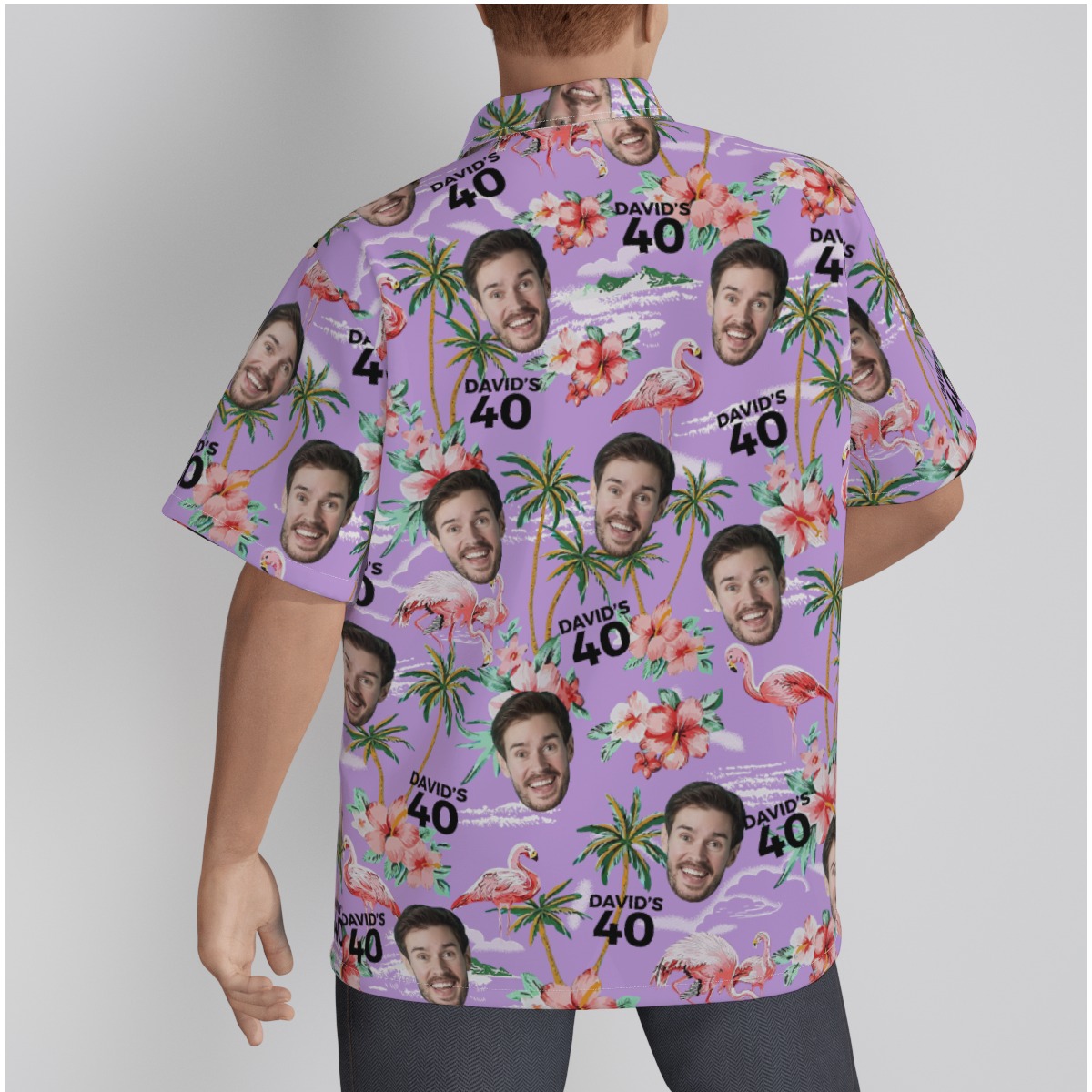 Unique Custom Face And Name Birthday Hawaiian Shirt