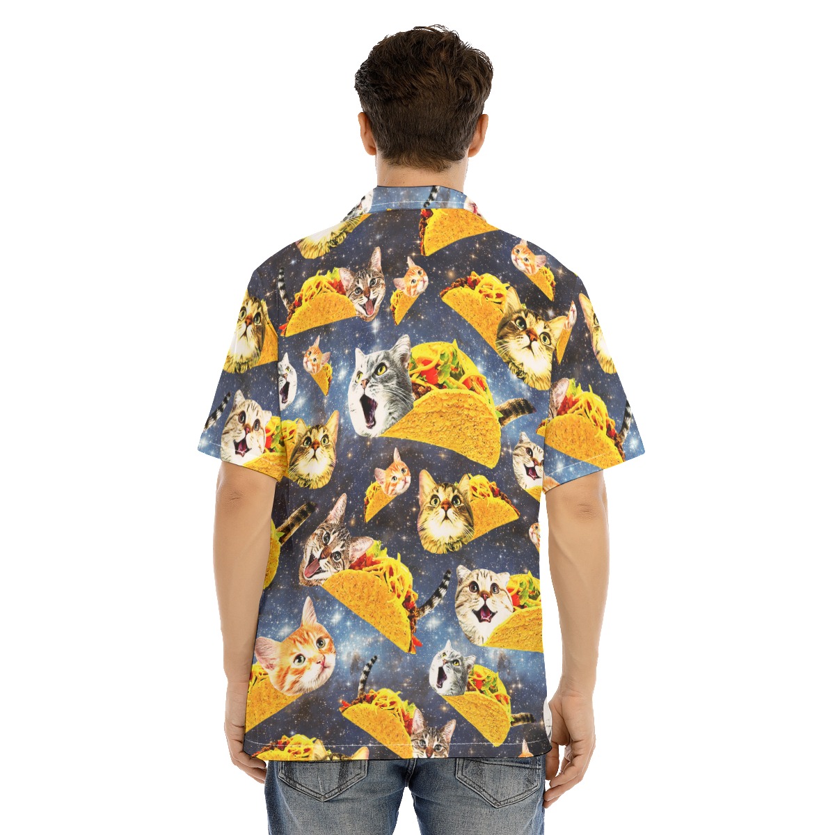 Funny Taco Cat Hawaiian Shirt
