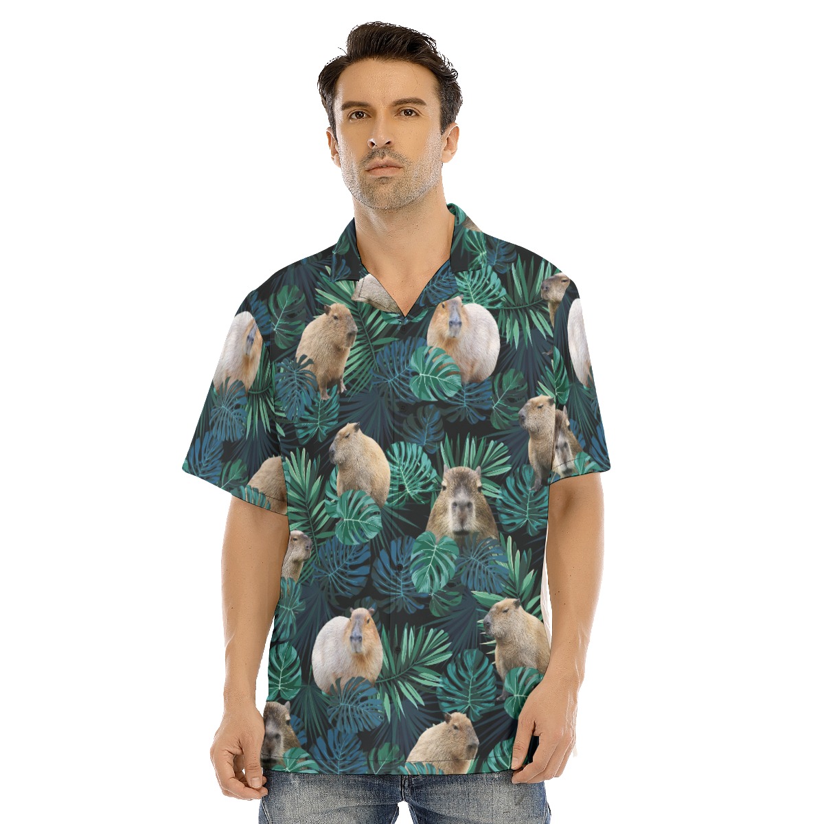 Capybara Hawaiian Shirt - variant image 1