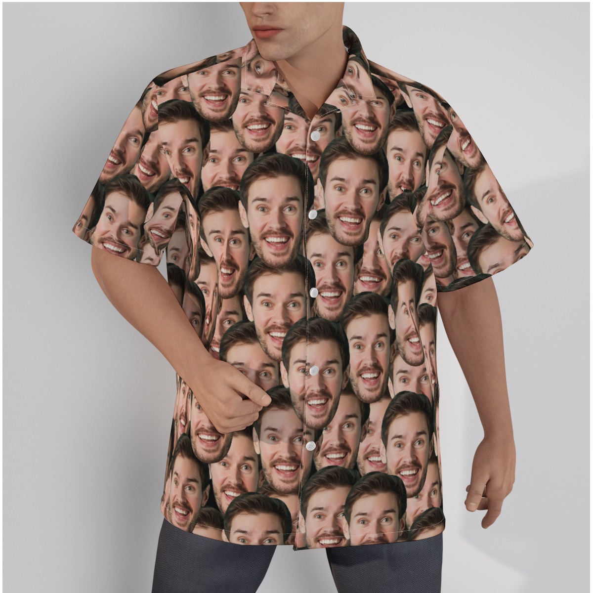 Unique Hawaiian Shirt With Custom Face - variant image 1