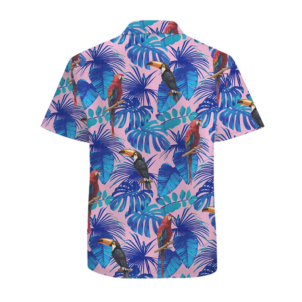 Toucan Cotton Hawaiian Shirts For Men