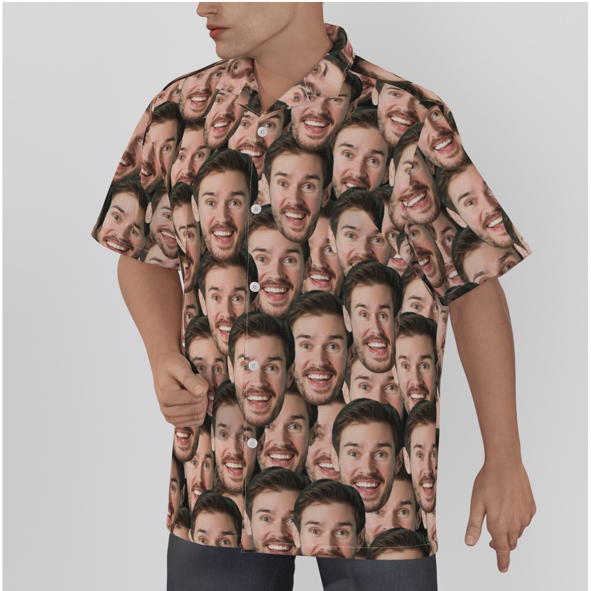Unique Hawaiian Shirt With Custom Face