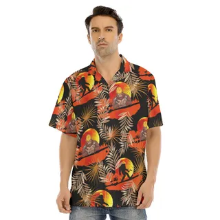 Funny Iron Worker Bigfoot Hawaiian Shirt
