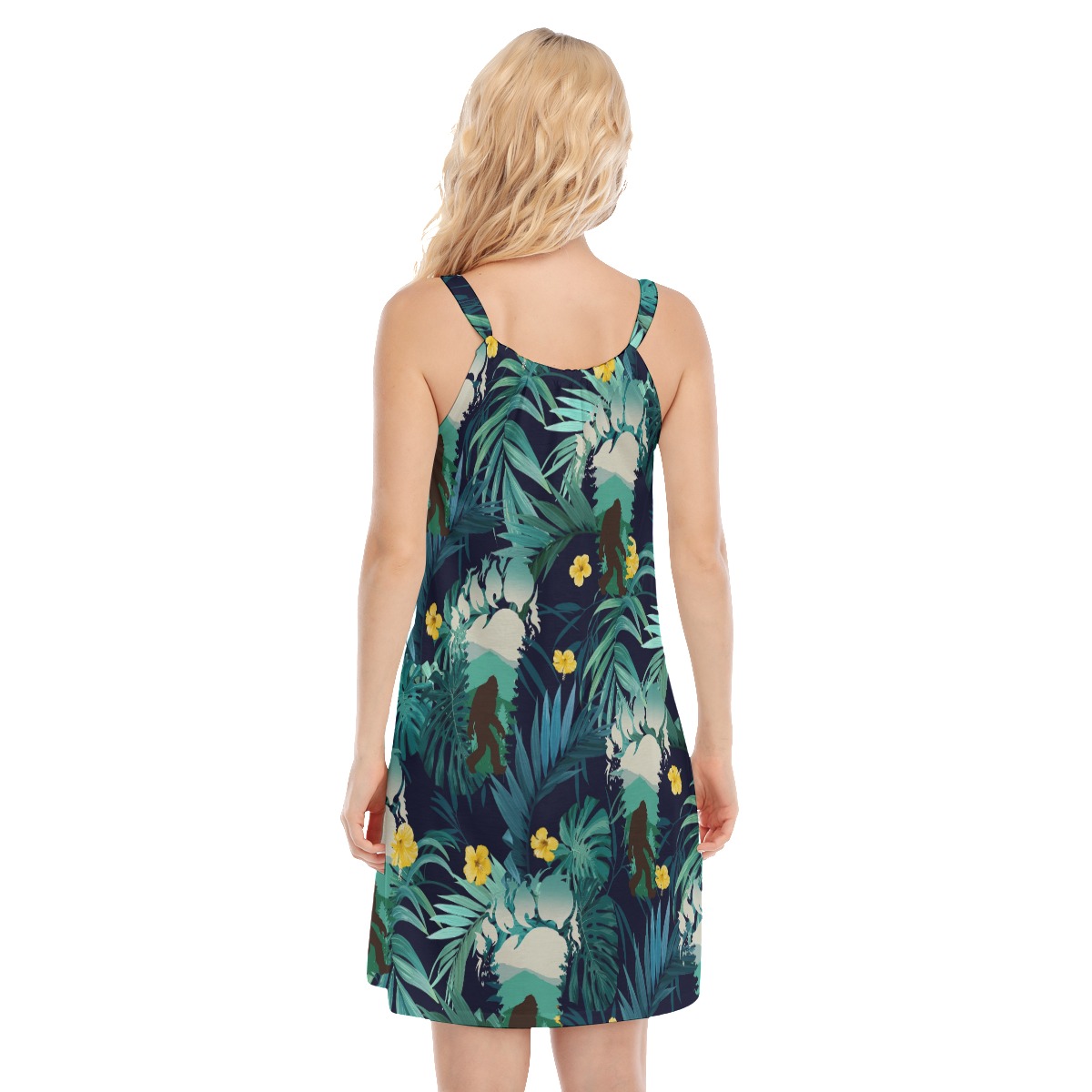 Bigfoot Tropical Cami Dress For Women