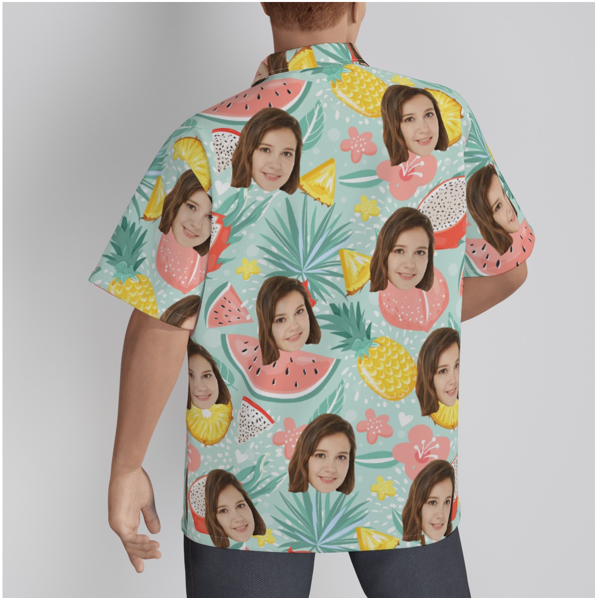 Fruit Hawaiian Shirt With Custom Face