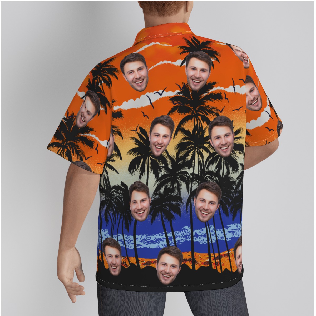 Custom Face Pacific Legend Hawaiian Shirt
