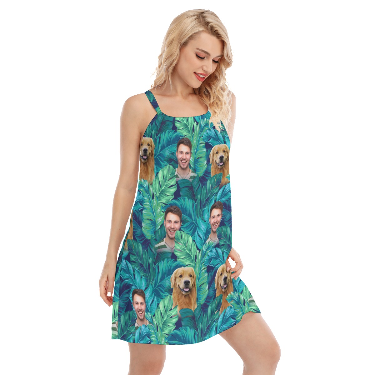 Women's Tropical Custom Hawaiian Dress