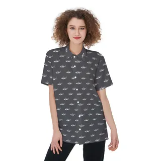 Mommy Shark Hawaiian Shirt For Women
