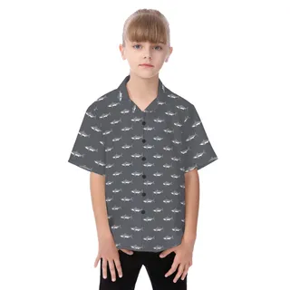 Baby Shark Hawaiian Shirt For Kids