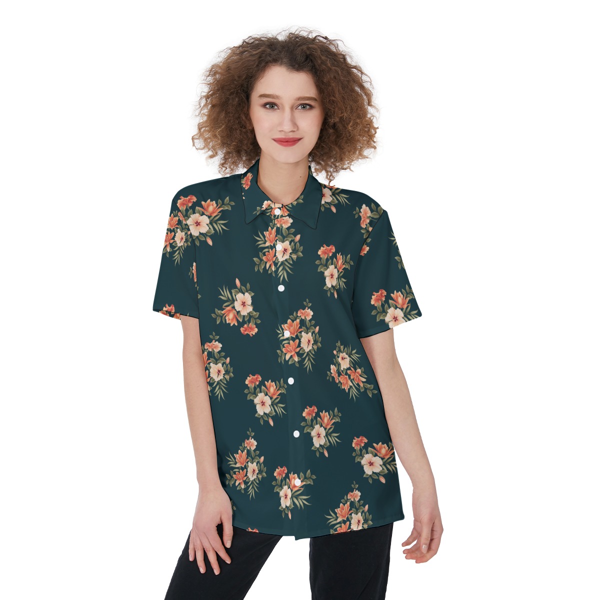 Tropical Hawaiian Shirt For Women - variant image 1