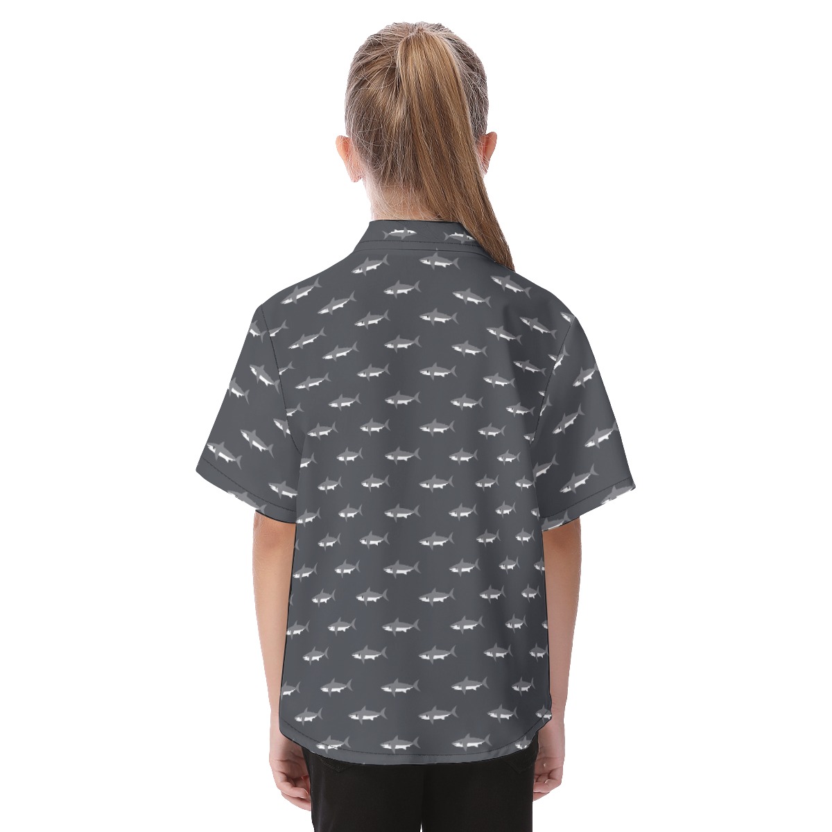 Baby Shark Hawaiian Shirt For Kids