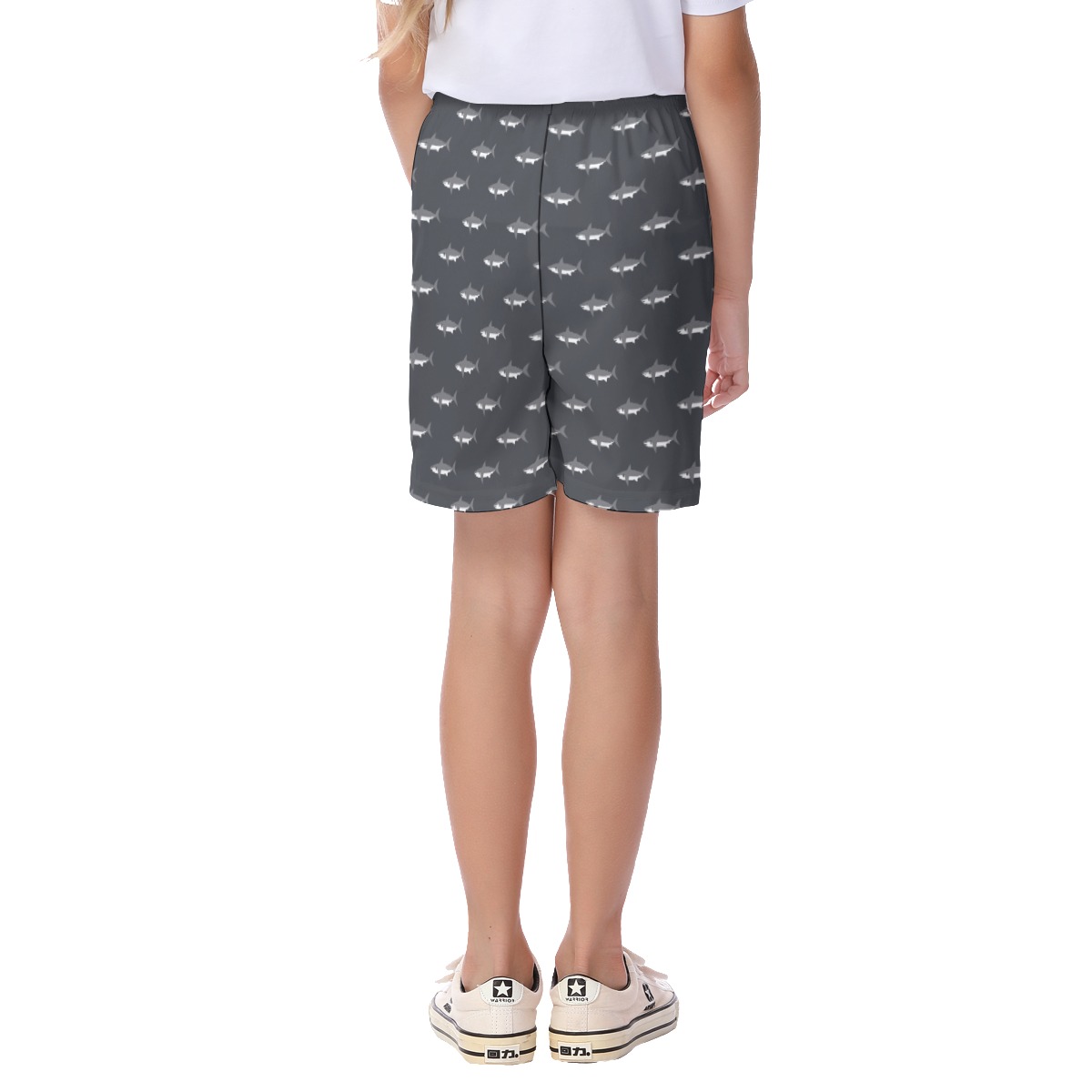 Baby Shark Hawaiian Beach Shorts For Kids