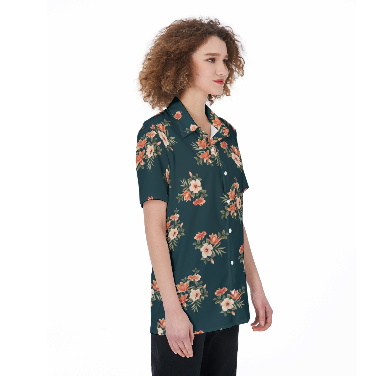 Tropical Hawaiian Shirt For Women