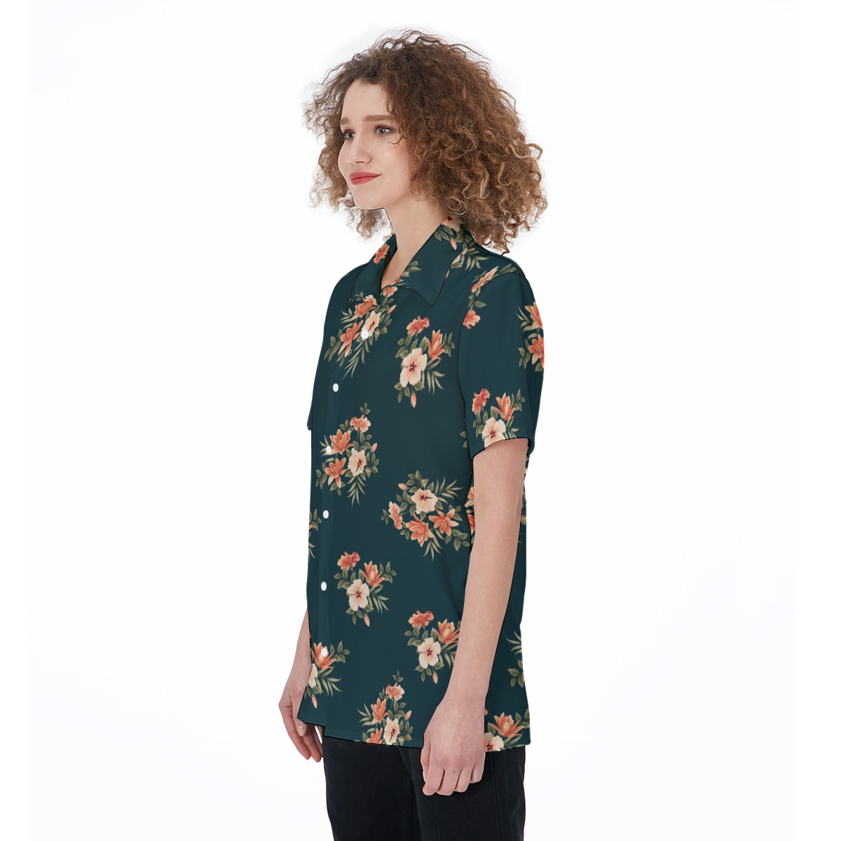 Tropical Hawaiian Shirt For Women