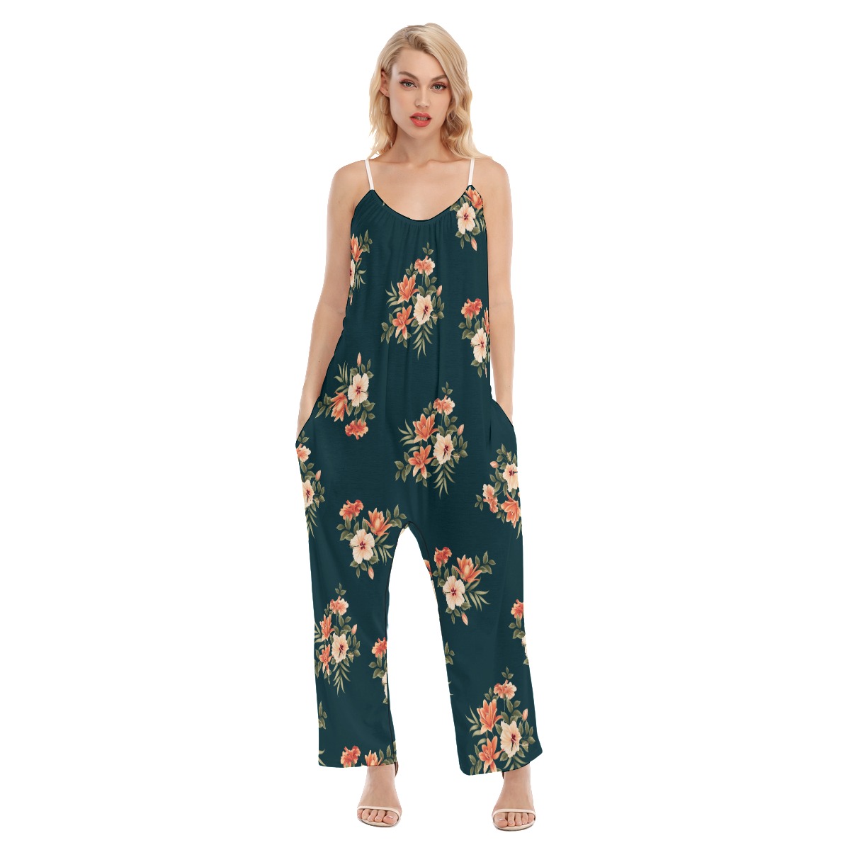Tropical Hawaiian Jumpsuit For Women - variant image 1